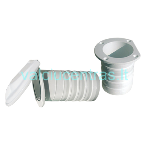 Detalė vandens drenavimui iš valties Detalė vandens drenavimui iš valties